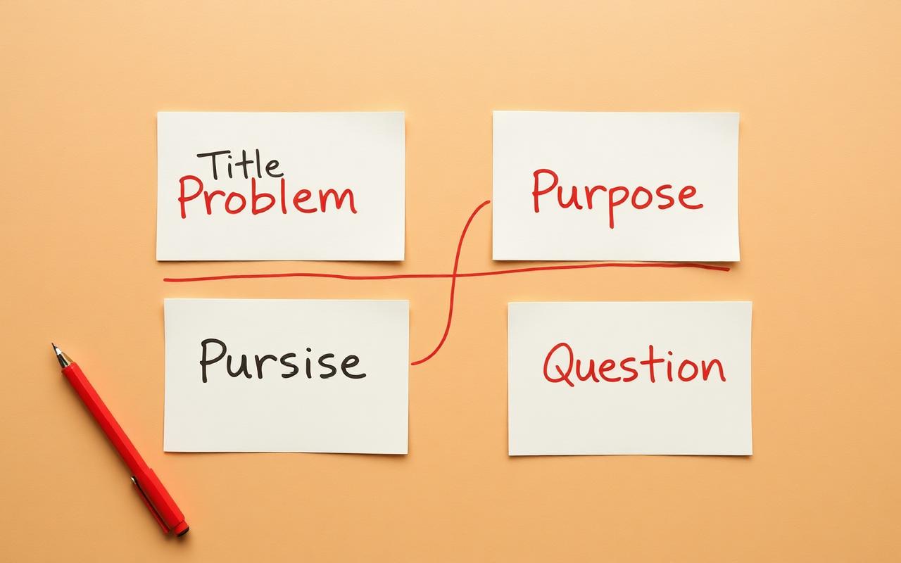 Supervisor — Evaluating Alignment of Title, Problem, Purpose and Research Questions