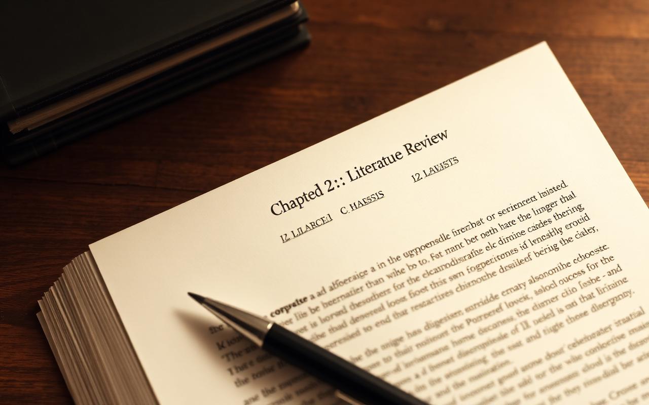 Supervisor — Evaluating Chapter 2: Literature Review